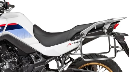 Touratech's Comfort Seat for the Honda XL750 Transalp will help you go the extra distance.