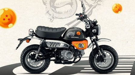 The Time Cub House Honda created a limited edition bike featuring a Monkey x Dragon Ball design.
