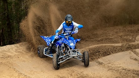 Yamaha enhances bLU cRU support for SxS and ATV racing.